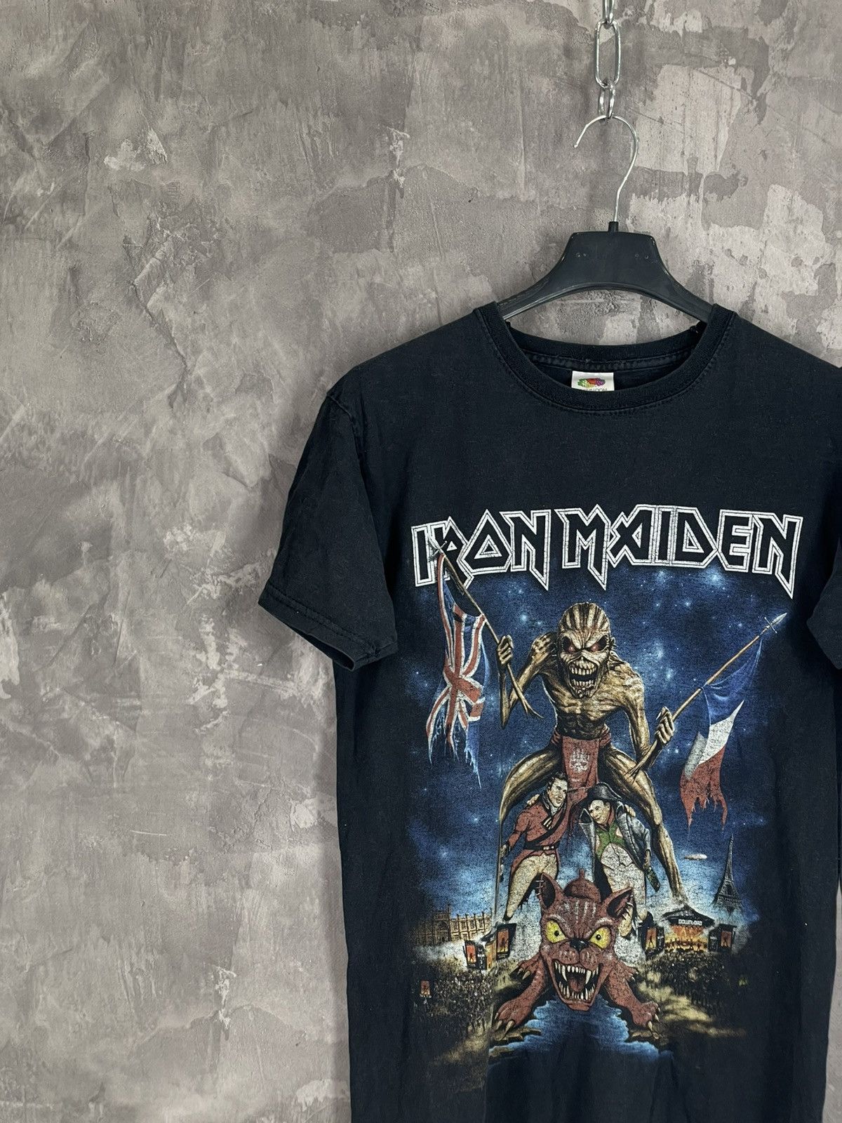 Band Tees Iron Maiden The Book Of Souls 2016 Tour Vintage Band T Shirt Size US S / EU 44-46 / 1 - 4 Thumbnail