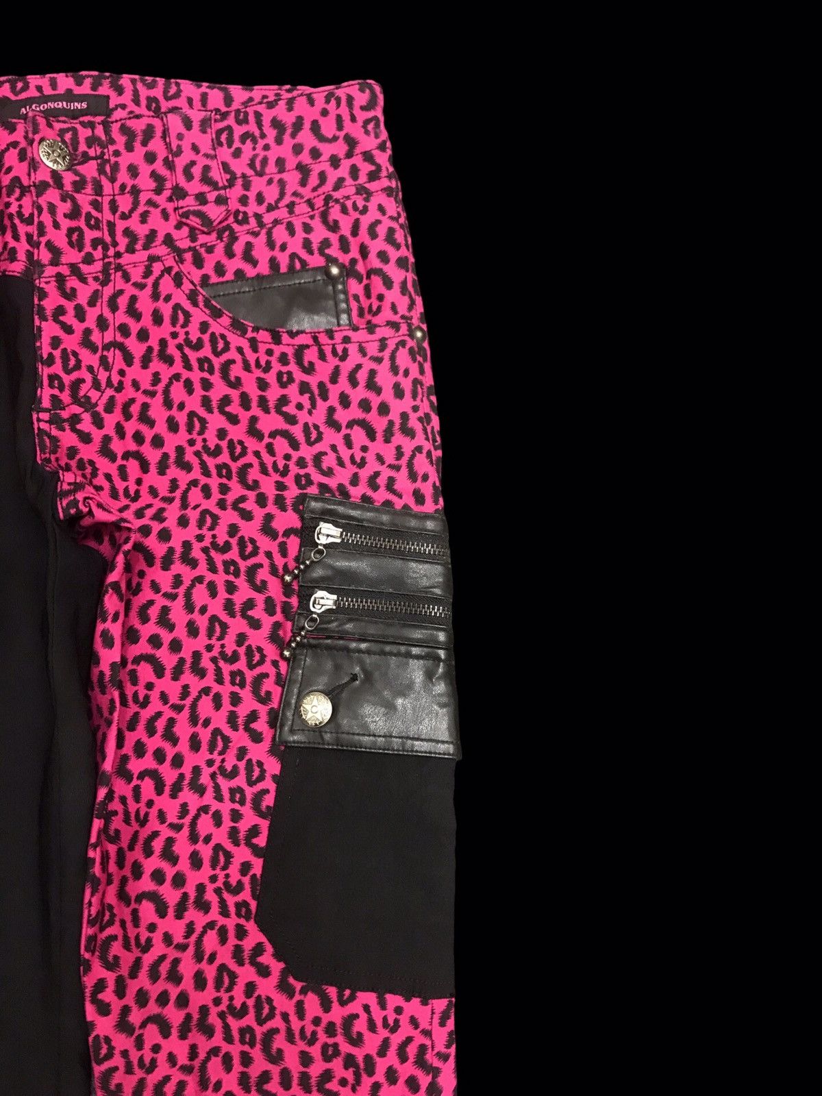 Japanese Brand PUNK GIRL🔥ALGOUNQUINS Japan Cargo Punk Bondage Pant F155 Size 27" / US 4 / IT 40 - 3 Thumbnail