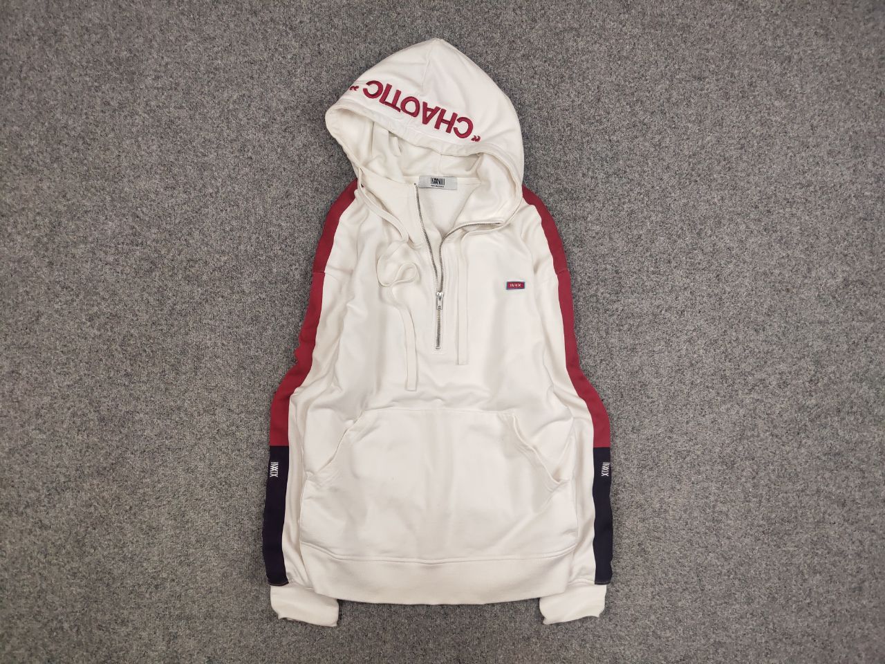 Japanese Brand INXX Season 8 Japanese Brand Design White Zip Hoodie Size US S / EU 44-46 / 1 - 1 Thumbnail