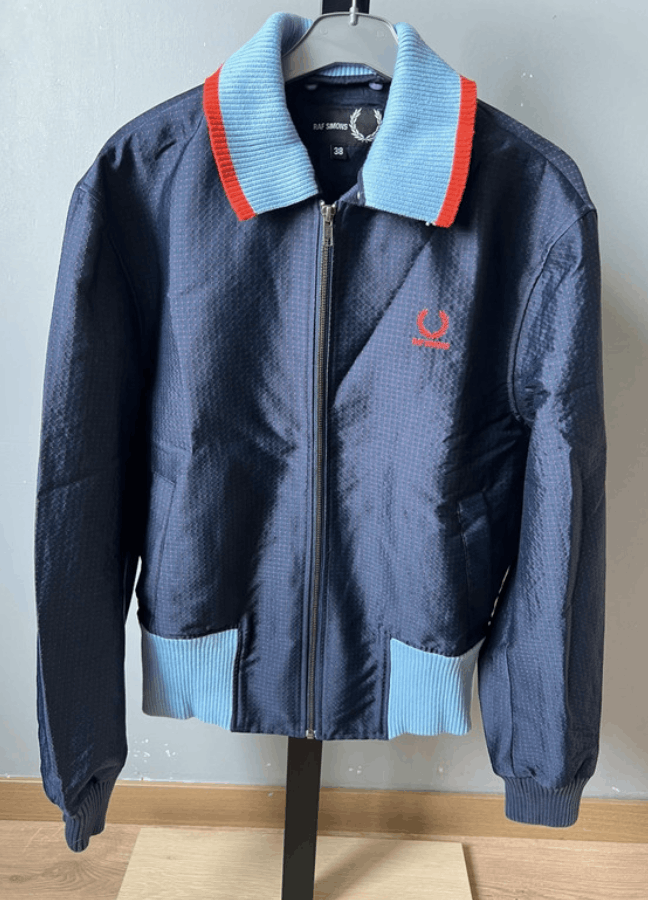 Fred Perry × Raf Simons Raf Simons Jacket Crop Bomber Short Riot Blazer Coat EX0116 Size M / US 6-8 / IT 42-44 - 1 Thumbnail