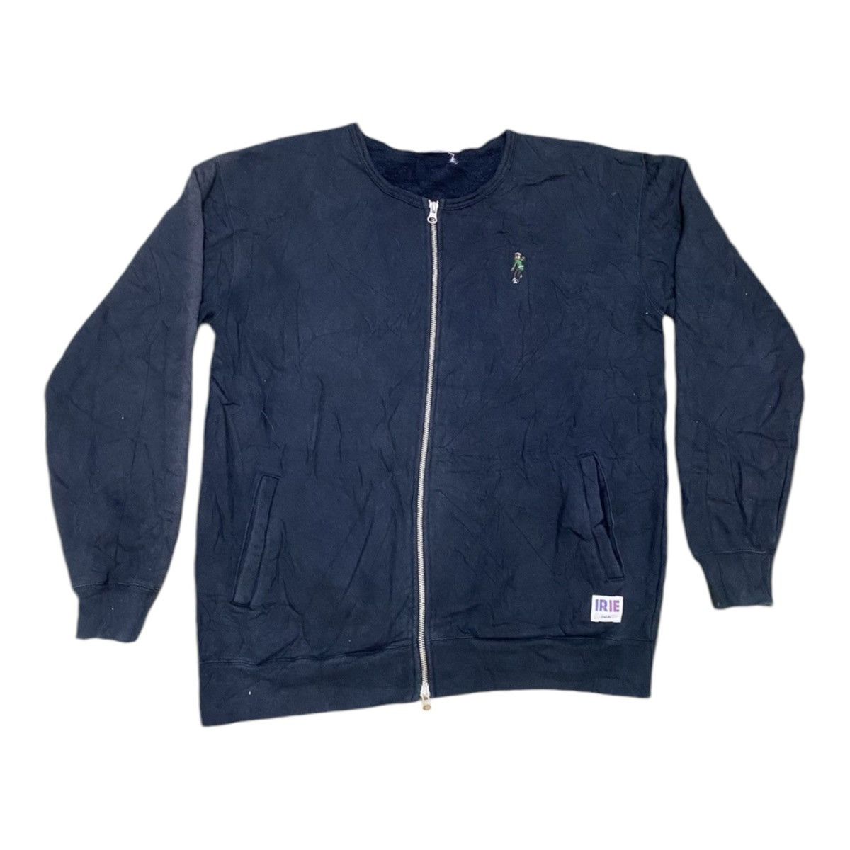 Bob Marley VINTAGE ZIPPER UP IRIE LIFE EMBROID SMALL LOGO SUNFADED Size US XL / EU 56 / 4 - 1 Thumbnail