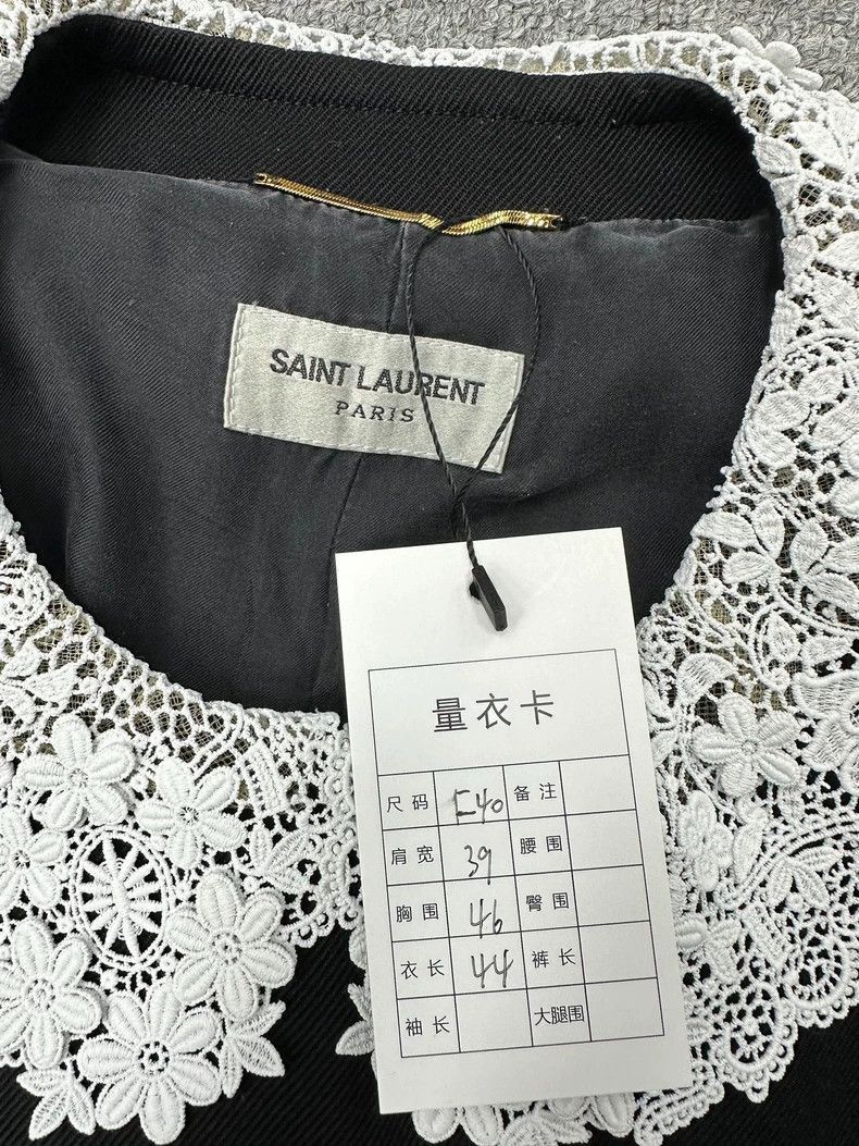 Saint Laurent Paris Saint Laurent Paris Mage lace jacket-2506 Size US S / EU 44-46 / 1 - 4 Thumbnail
