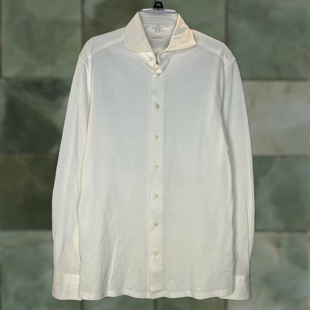 Suitsupply Suitsupply Dress Shirt Extra-Slim Fit Button-Down Ivory Cotton  14.5/15 Men Shirt All-Season Classic 90s Preppy Womens? | Grailed