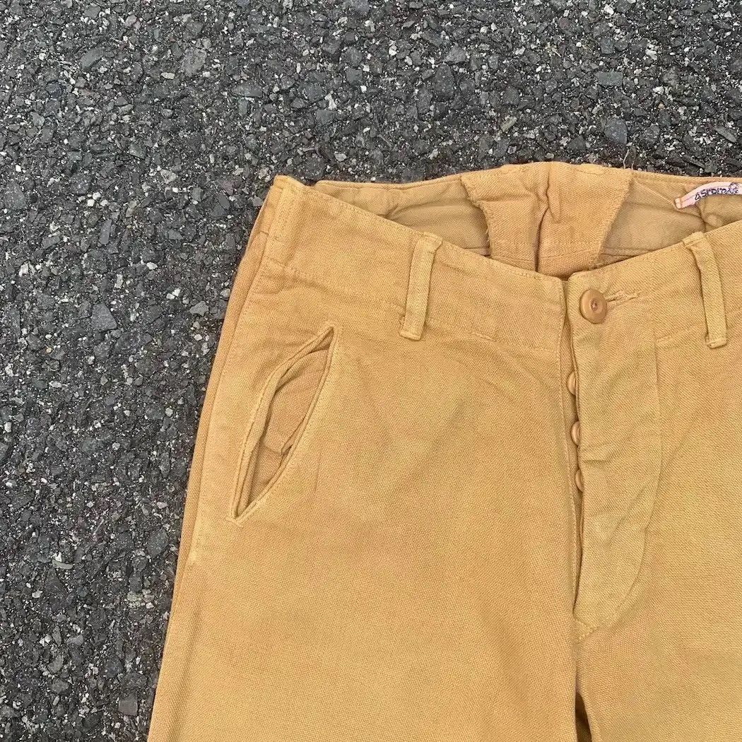 45rpm VINTAGE 45RPM JAPAN TROUSER DUCKCANVAS FADED VERY RARE PANTS Size US 26 / EU 42 - 5 Thumbnail