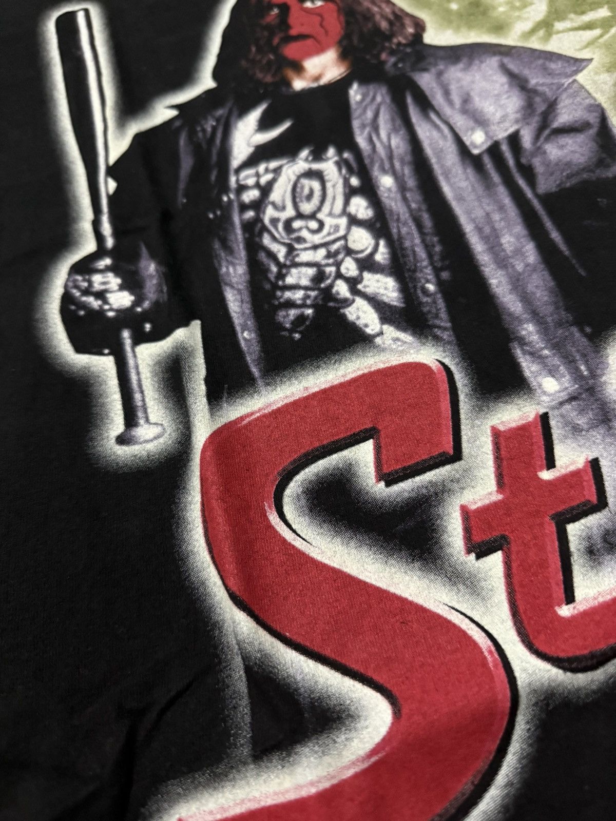 Vintage DEADSTOCK Vintage 90s WCW Wolfpac Sting Shirt Size US M / EU 48-50 / 2 - 5 Thumbnail
