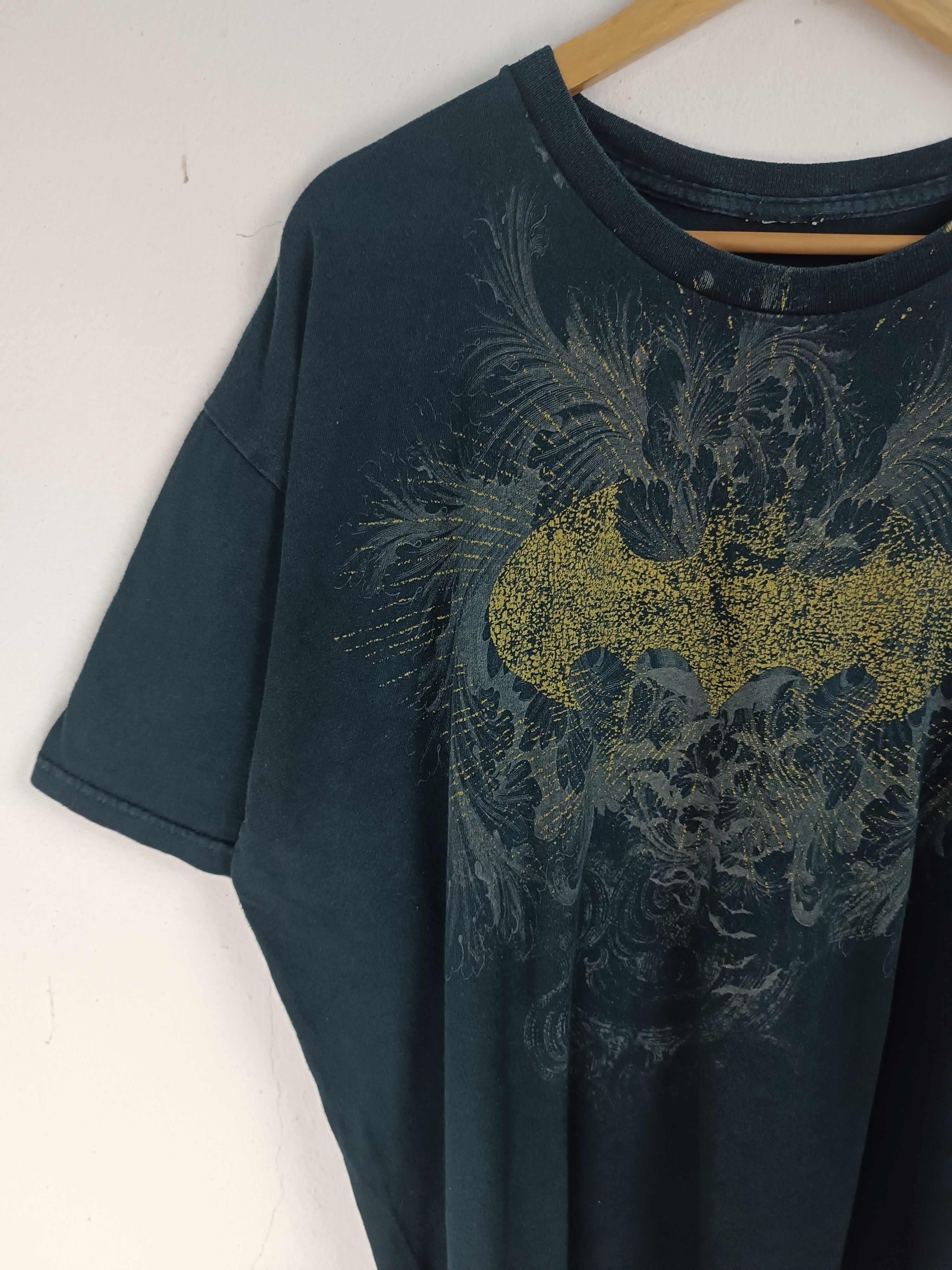 DC Comics VINTAGE Y2K FADED BATMAN AOP DC AFFLICTION DIESEL STYLE TEE Size US XL / EU 56 / 4 - 5 Thumbnail