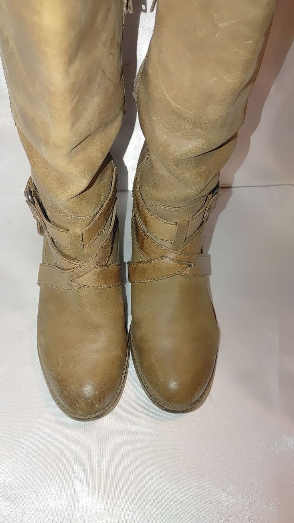 Giani Bernini Gianni Bini Leather Riding Boots Size 9 Size US 9 / IT 39 - 7 Thumbnail