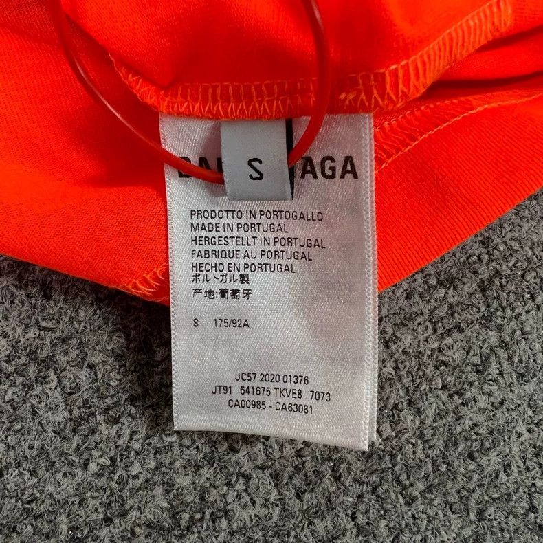 Balenciaga Balenciaga Fluorescent cola short-sleeved T-shirt 2502-Next Size US S / EU 44-46 / 1 - 8 Thumbnail