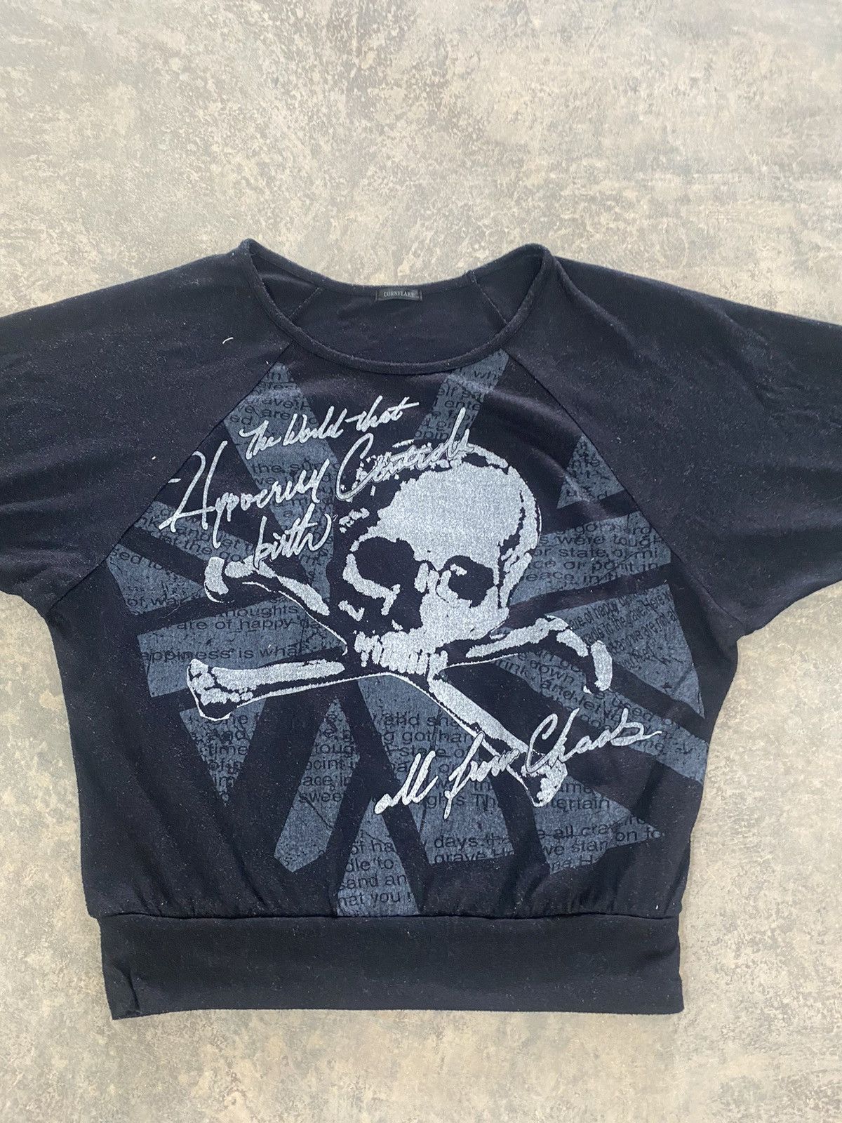 Le Grande Bleu (L.G.B.) Cornflake skull punk grunge lgb knit loose fit Size US M / EU 48-50 / 2 - 3 Thumbnail