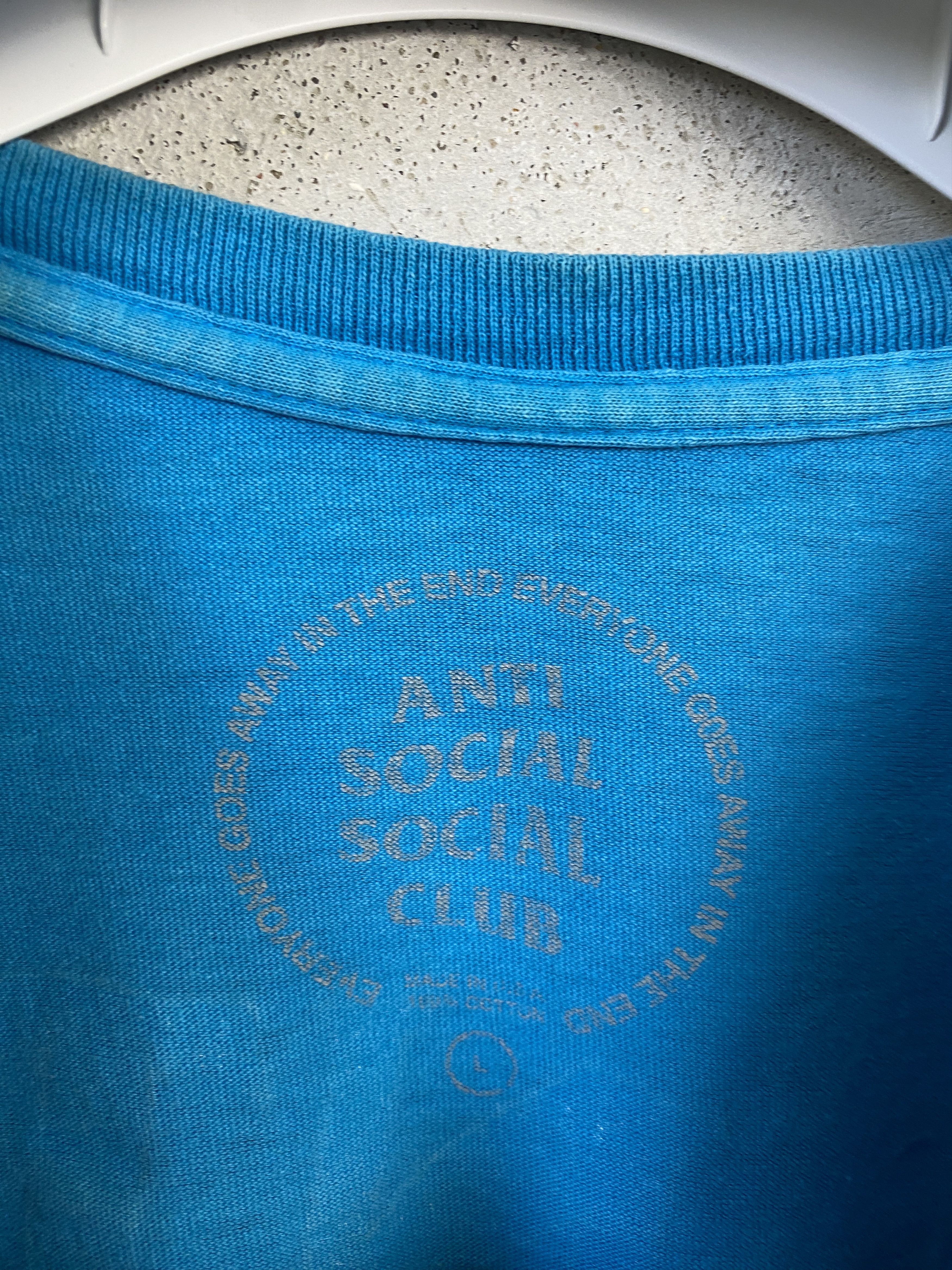 Anti Social Social Club ASSC Anti Social Social Club International t-shirt tee Size US L / EU 52-54 / 3 - 4 Thumbnail