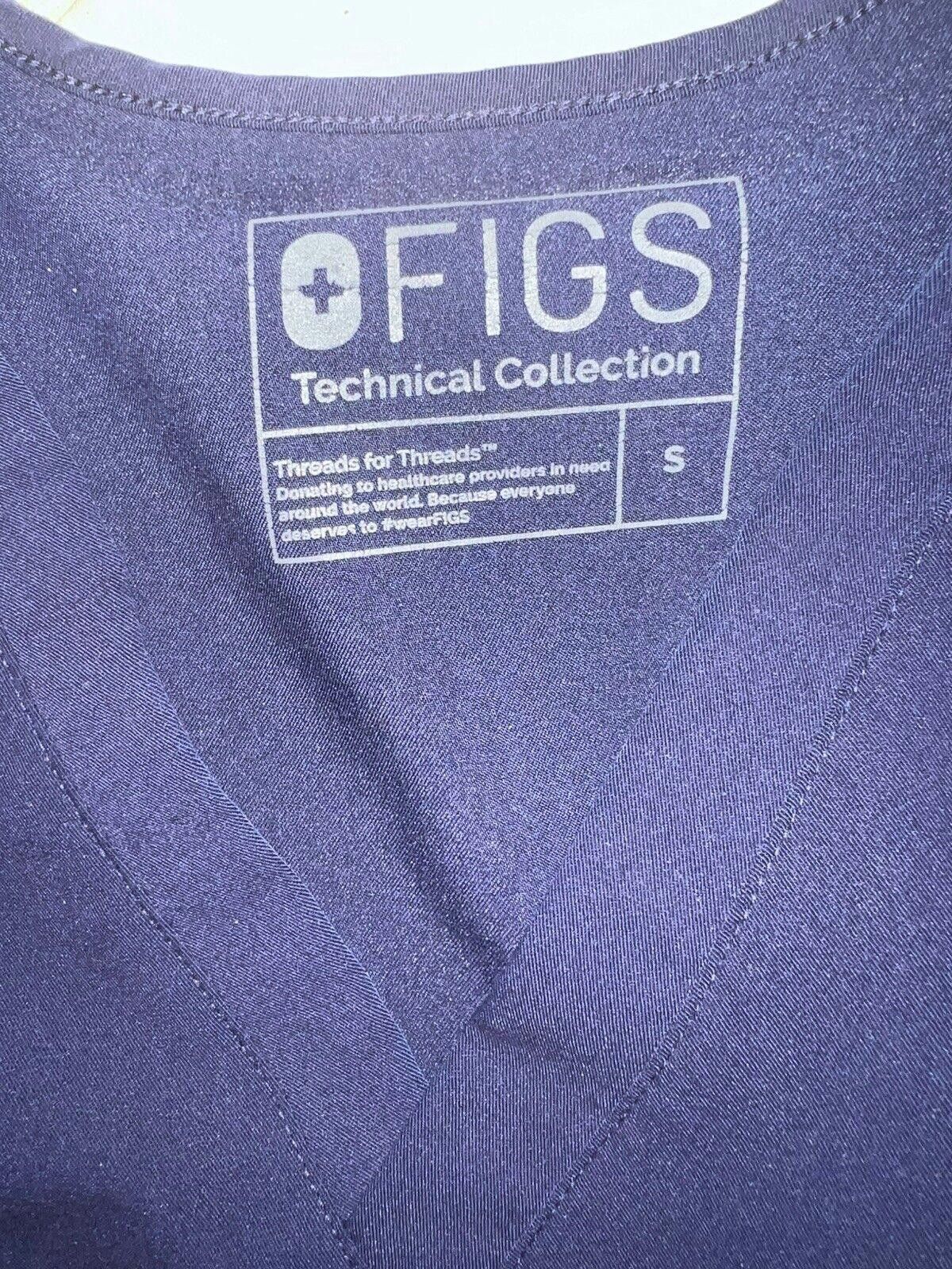Designer FIGS scrubs women set Size medium-Blue Size ONE SIZE - 5 Thumbnail