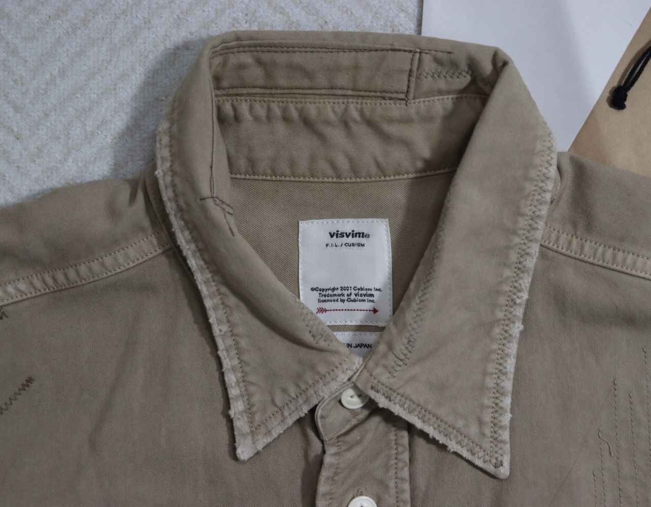 Visvim Visvim 20aw Grand River Crash Shirt Size US S / EU 44-46 / 1 - 7 Thumbnail