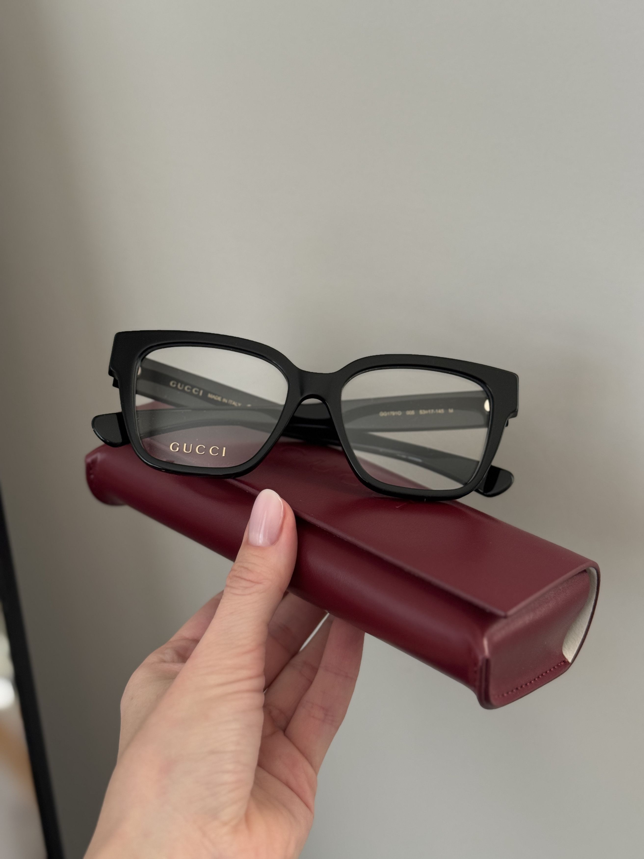 Gucci Gucci Women Eyeglasses Square GG1791O 005 NEW AUTHENTIC Size ONE SIZE - 2 Thumbnail