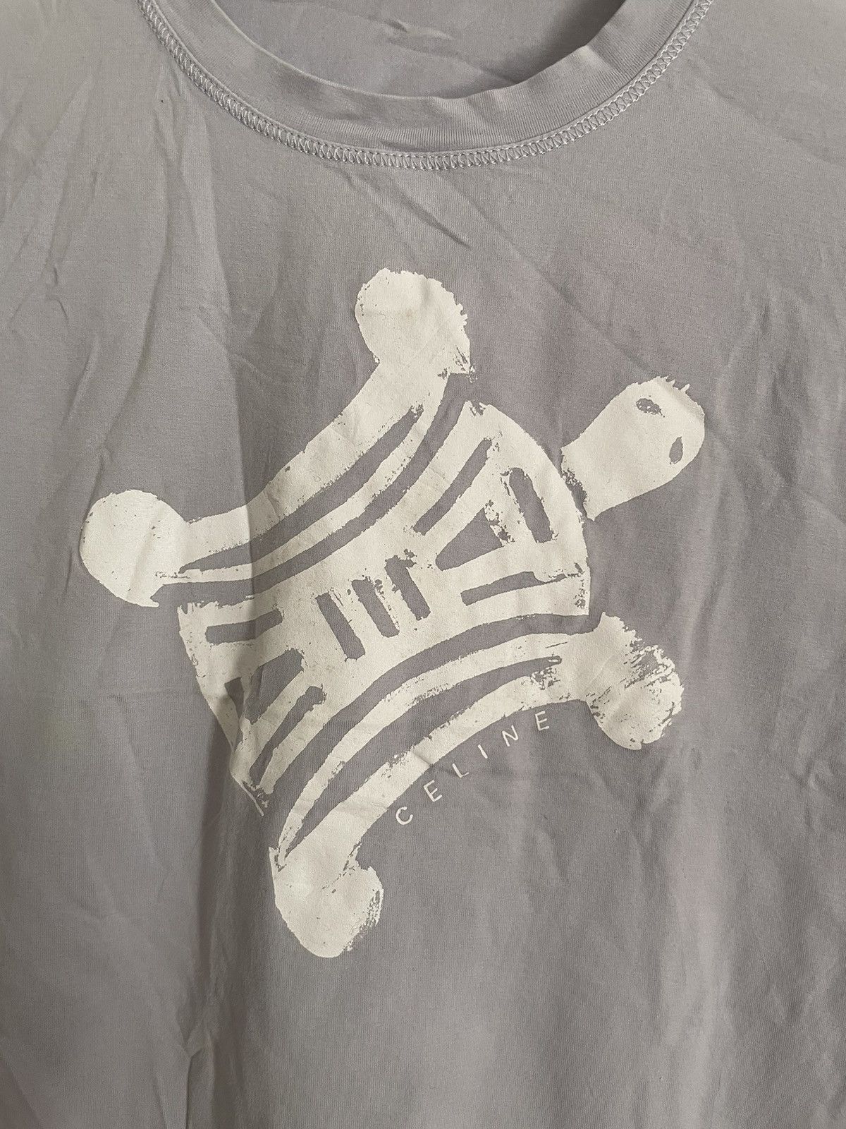 Celine Celine Tshirt Size M / US 6-8 / IT 42-44 - 3 Thumbnail