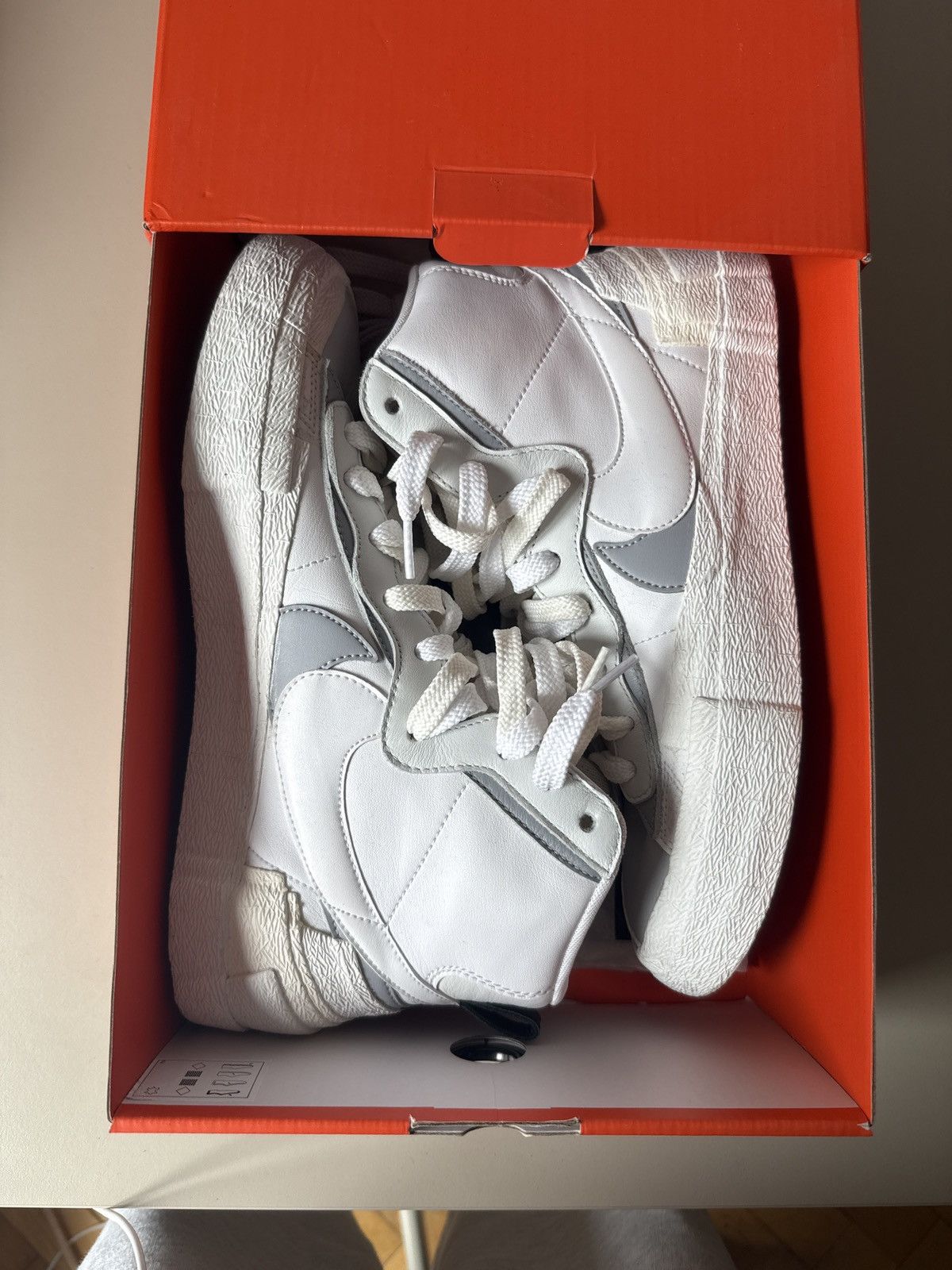 Nike × Sacai Nike Blazer Mid Sacai White Size US 8.5 / EU 41-42 - 1 Thumbnail