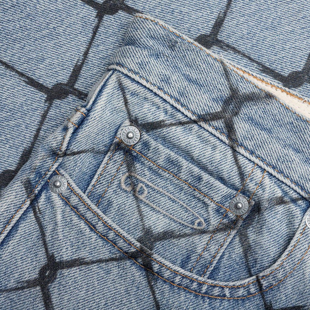 Gallery Dept. o1mle0825 Cage 5001 Denim Pants in Indigo Blue Size US 28 / EU 44 - 3 Thumbnail