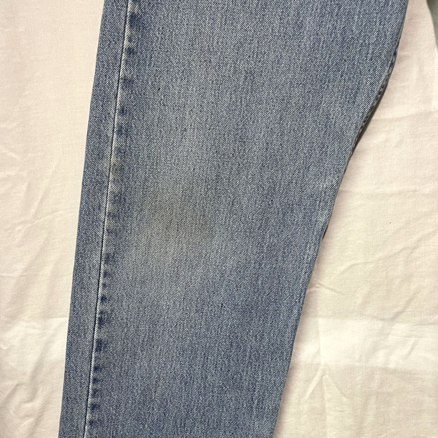 Levi's VINTAGE Levi's 505 Jeans Mens 34x34 Denim Pants Canada Blue 5-Pocket Regular Fit Adult Regular Size XS? Size US 34 / EU 50 - 3 Thumbnail