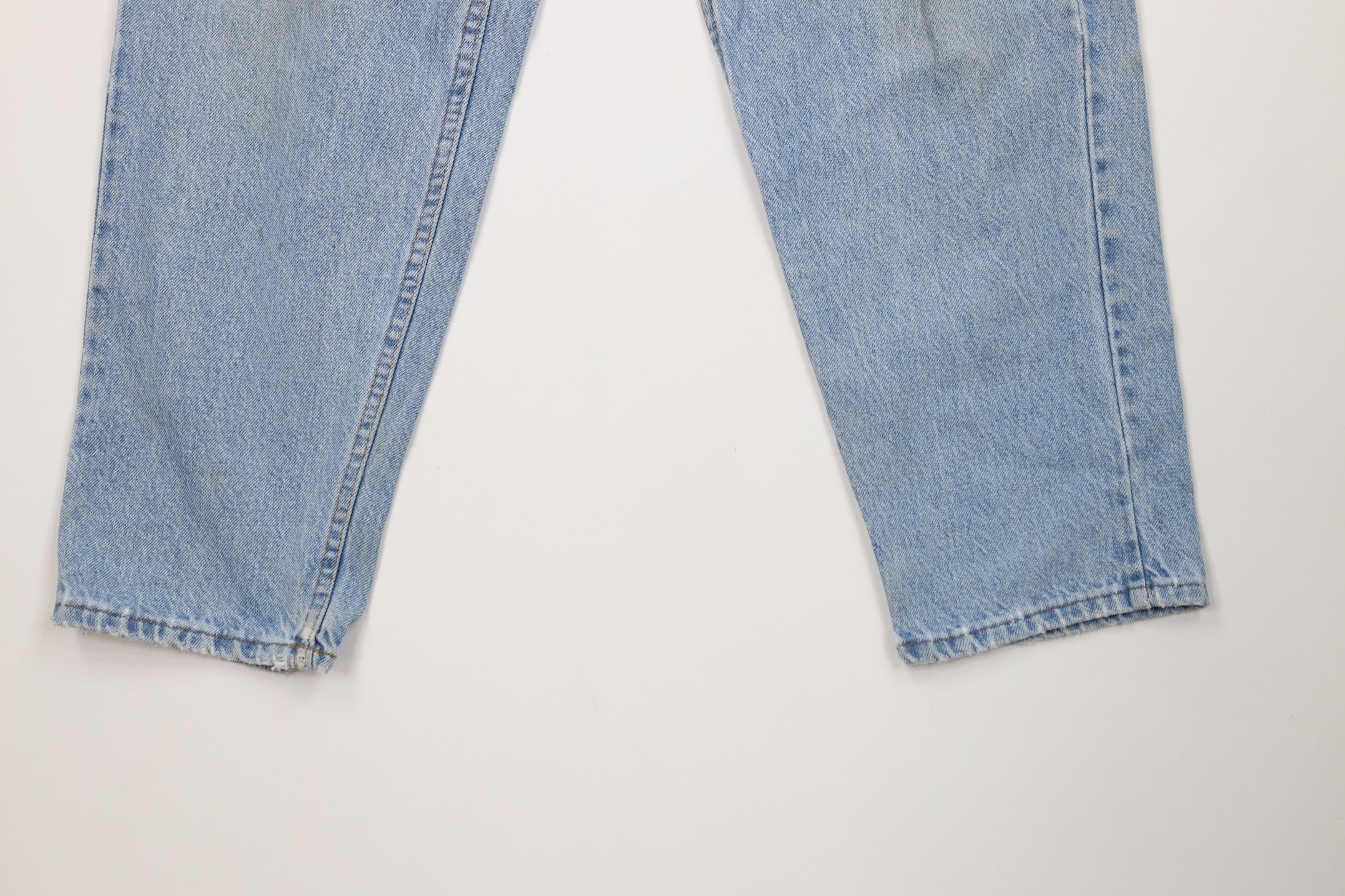 Vintage Vintage 90s Streetwear Fit Tapered Leg Denim Jeans USA Size US 34 / EU 50 - 4 Thumbnail