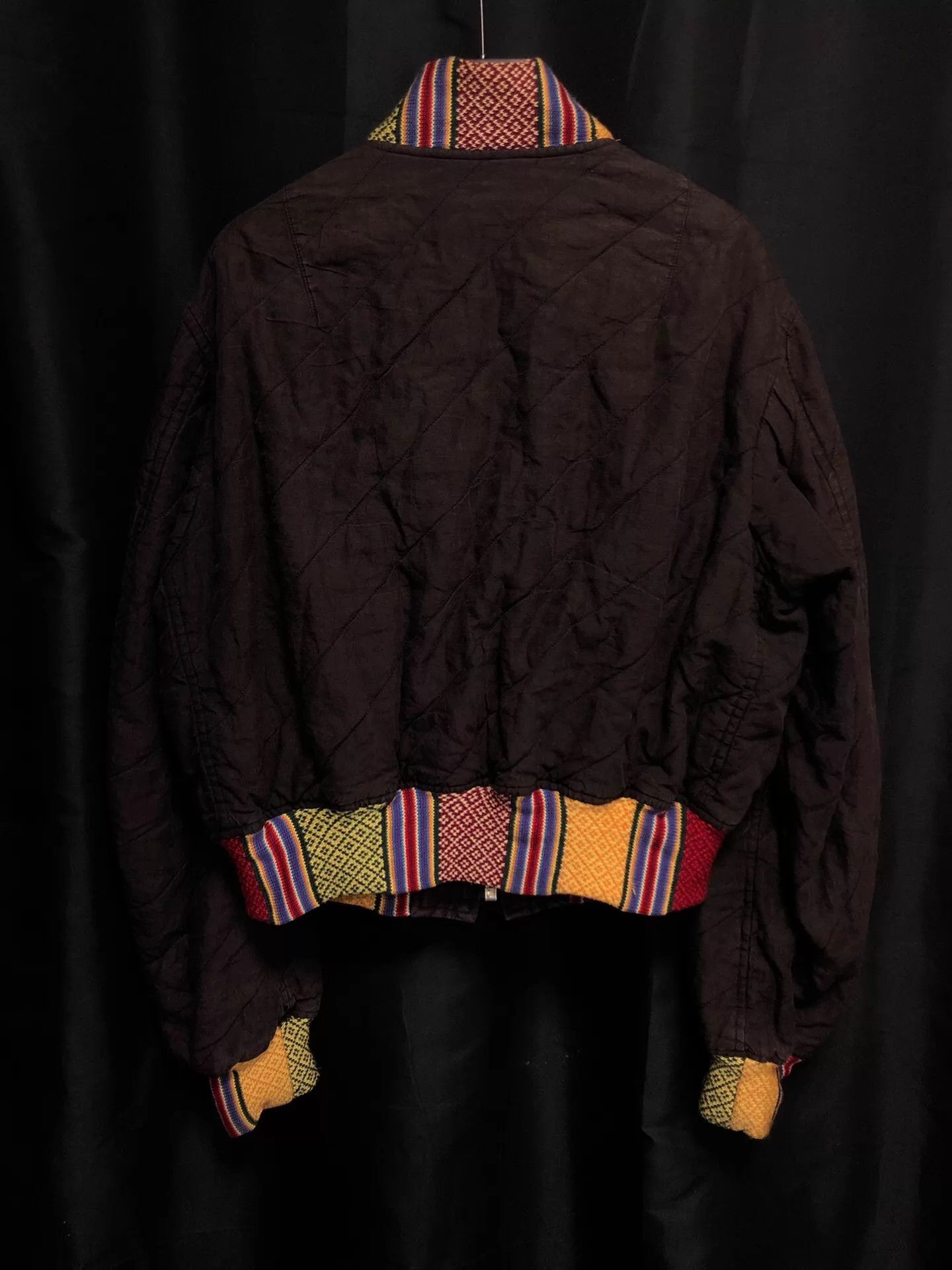 Yohji Yamamoto Yohji Yamamoto 93SS Cutting Swap Linen MA1 Jacket Size US M / EU 48-50 / 2 - 3 Thumbnail