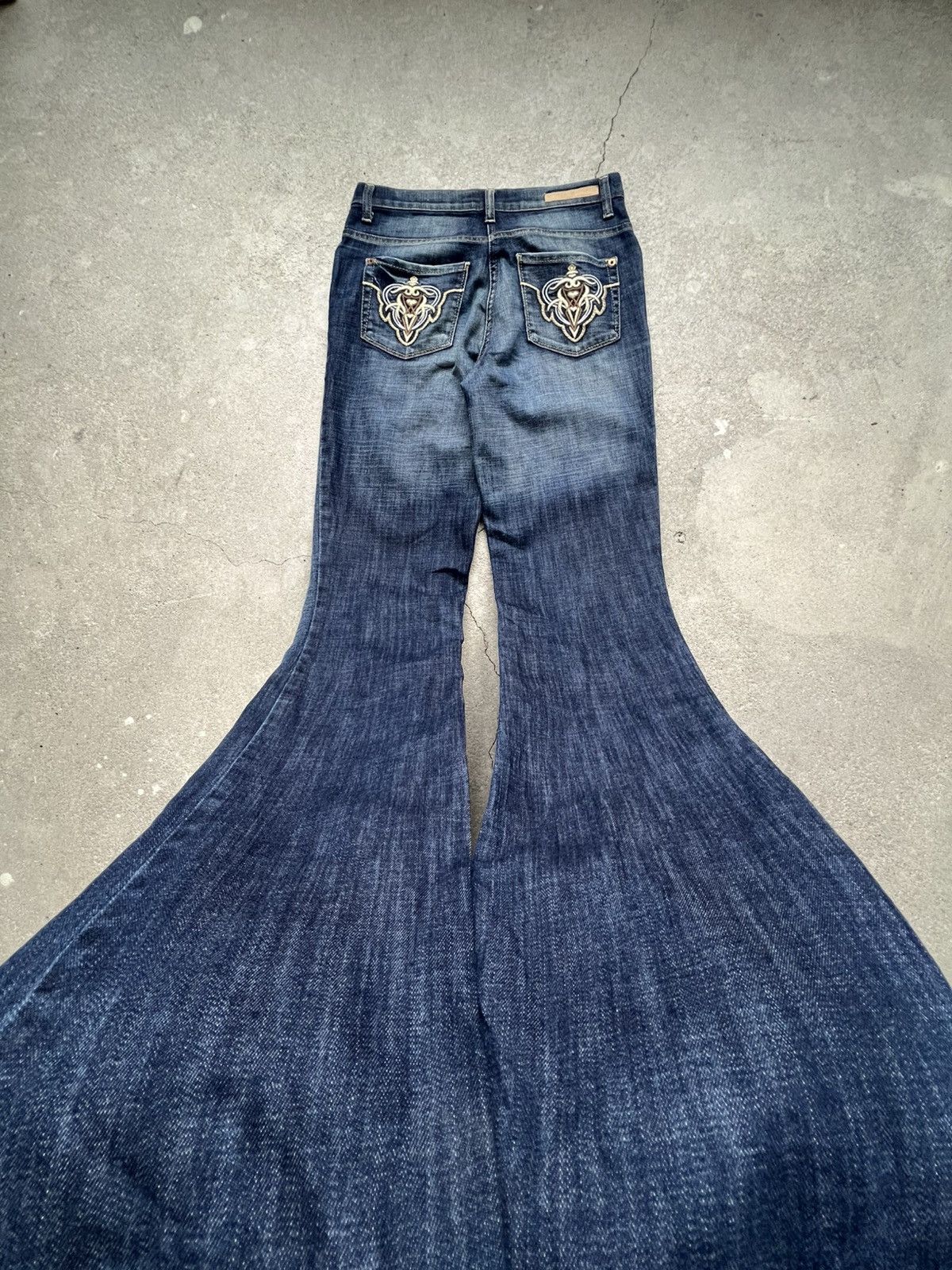 Opium Flared Jeans COATING FLARE PANTS Opium Playboi Carti