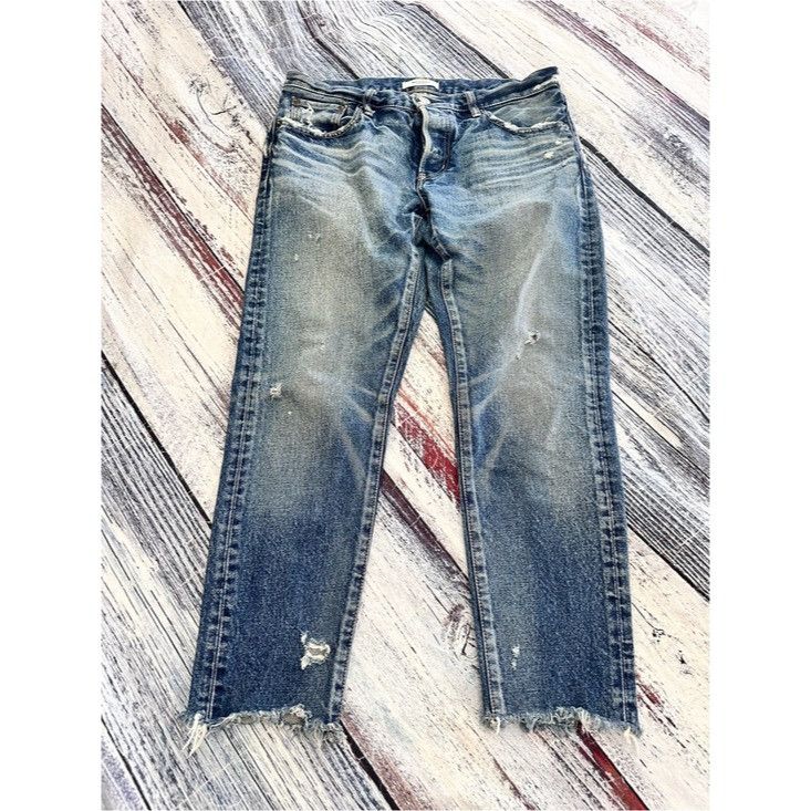 MOUSSY Moussy Vintage Distressed Women’s Jeans Size 29" - 2 Thumbnail