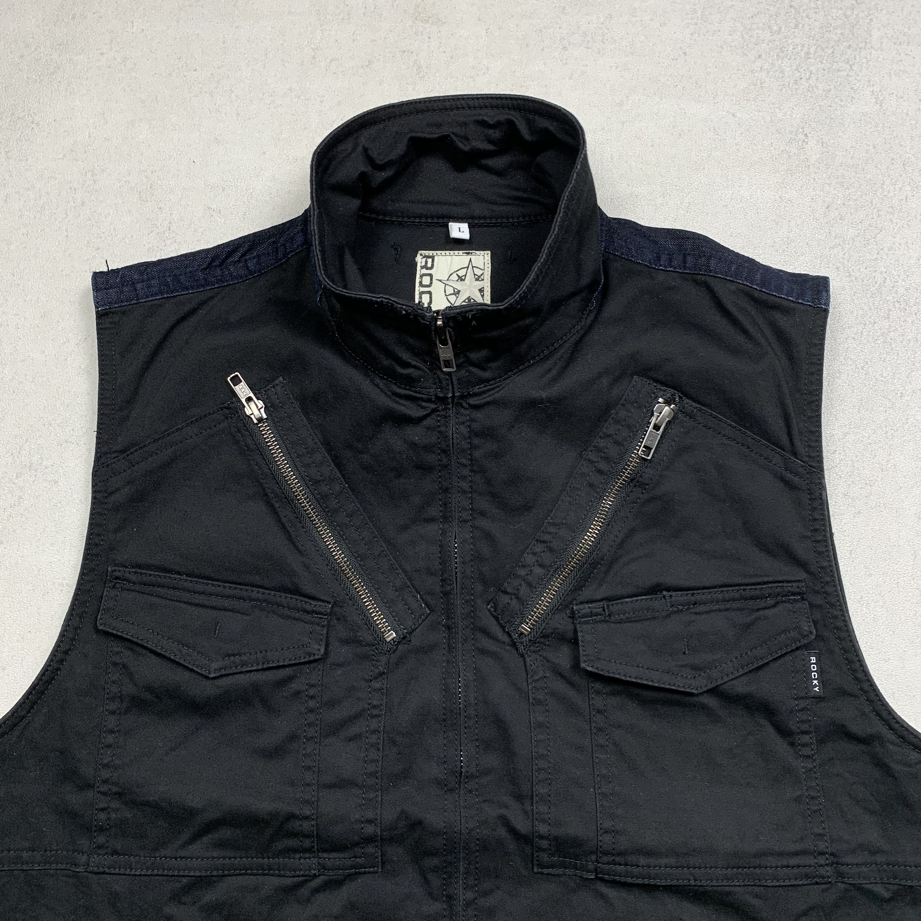 Japanese Brand Rocky Japanese Brand Vest Rock Biker Motorcycle Size US L / EU 52-54 / 3 - 2 Thumbnail