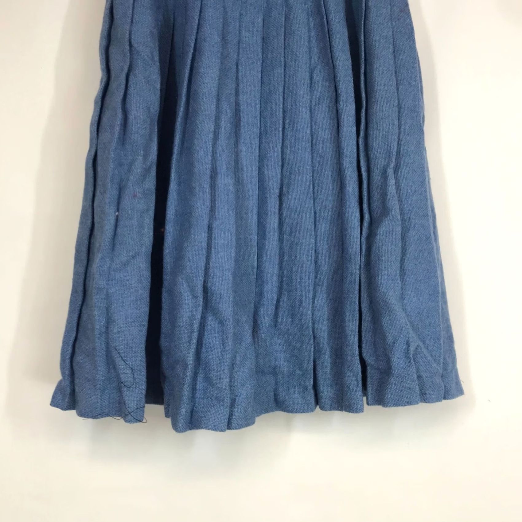 Vintage VINTAGE ESK VALLEY WOMEN'S Skirt Wrap 16 Blue Size 38" / US 16 / IT 52 - 3 Thumbnail