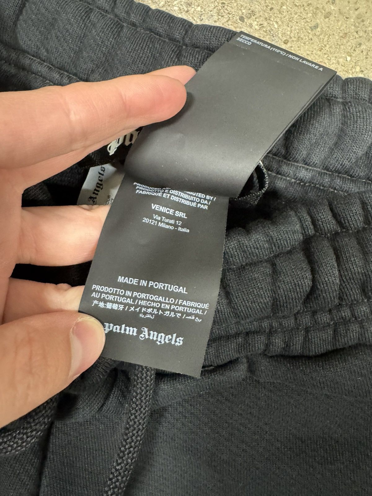 Palm Angels Palm Angels Logo Sweatpants NEW 750$ Size US 30 / EU 46 - 4 Thumbnail