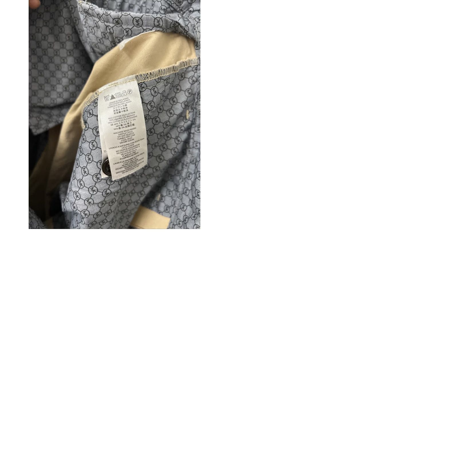 Michael Kors Michael Kors Chino Shorts Mens Sz 32 Tan Khaki 8.5” Inseam Pockets MSRP 8 Size US 33 - 9 Thumbnail