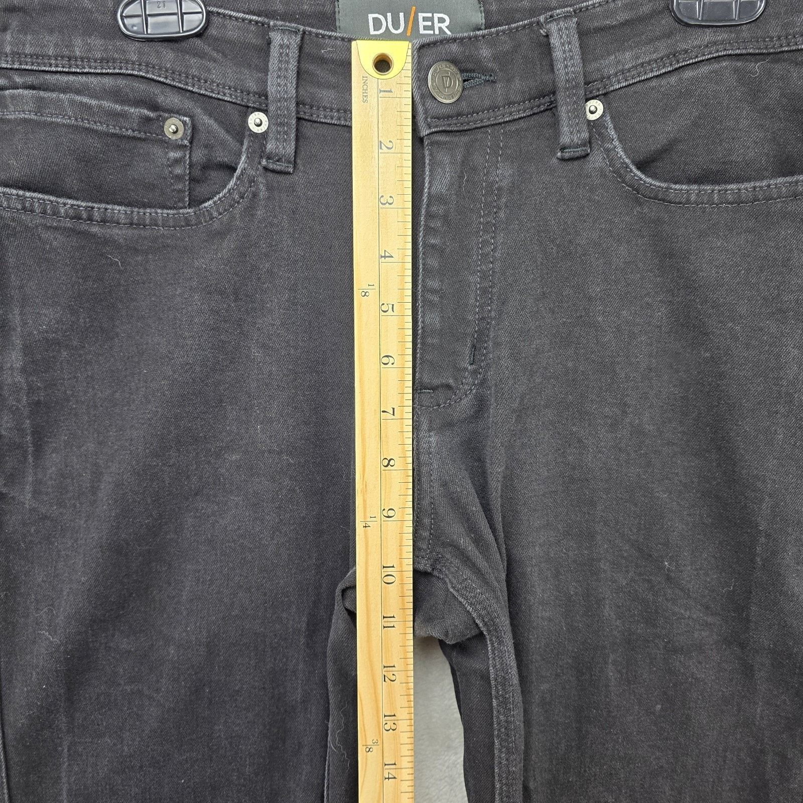 DUER DU/ER Duer Relaxed Taper Jeans Mens 31x34 (Fit 32x32.5) Size US 31 - 15 Thumbnail