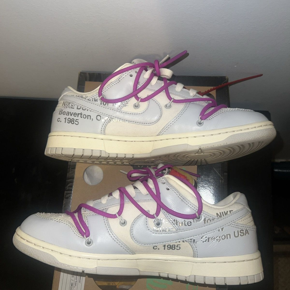 Off-White Off white lot dunk 45 Size US 9.5 / EU 42-43 - 2 Thumbnail