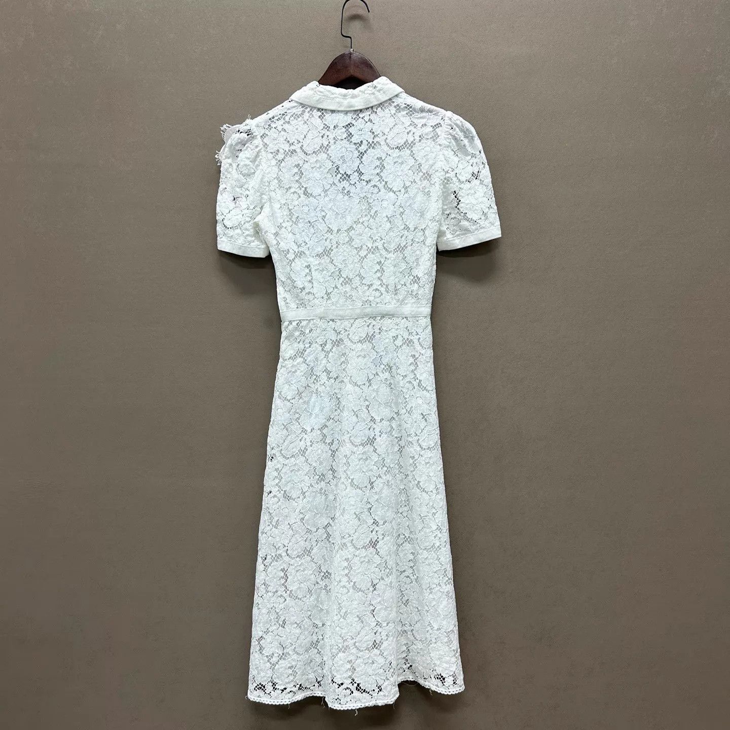 Miu Miu MIU MIU Women's 99 New Lace Rhinestone Dress 36 Size XS / US 0-2 / IT 36-38 - 2 Thumbnail