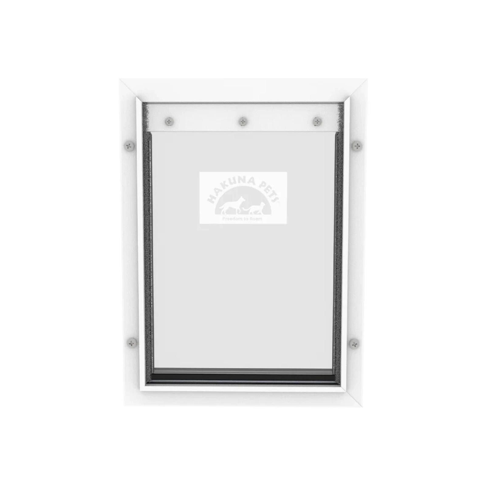 Other Hakuna Pets Medium White Deluxe Aluminum Pet Door New!! Size ONE SIZE - 3 Thumbnail