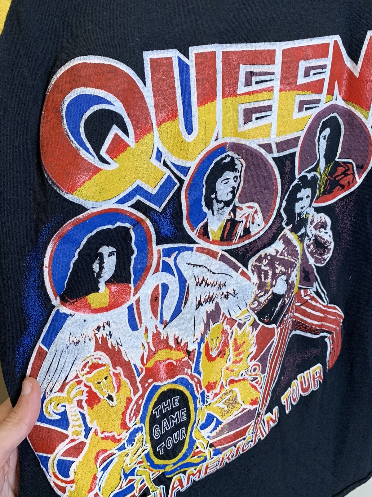 Band Tees × Queen Tour Tee × Vintage *RARE* Vintage 1980