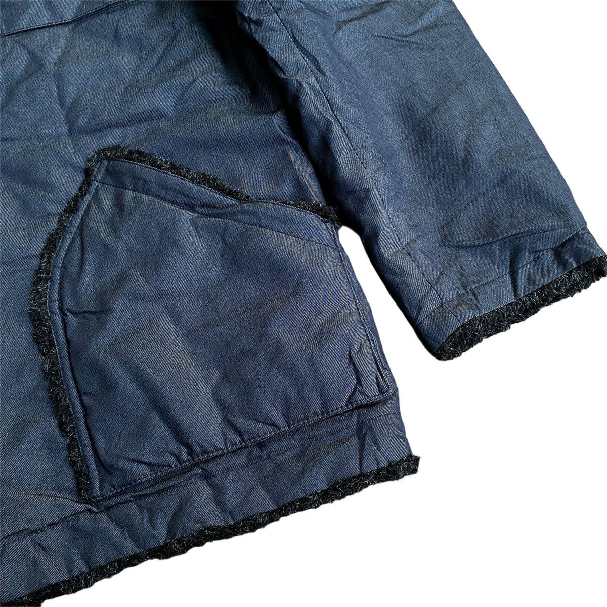 Jun Takahashi × Kapital × Undercover Rare Vintage Jun Men Sherpha Fleece Coat Jacket with Fur Size US L / EU 52-54 / 3 - 3 Thumbnail