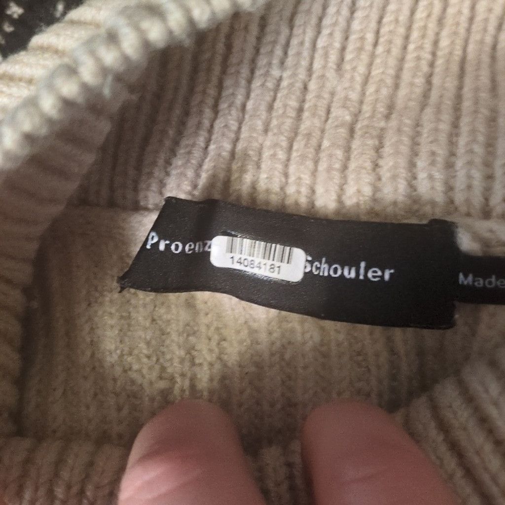 Proenza Schouler Proenza schouler turtleneck asymmetrical wool sweater small Size S / US 4 / IT 40 - 7 Thumbnail