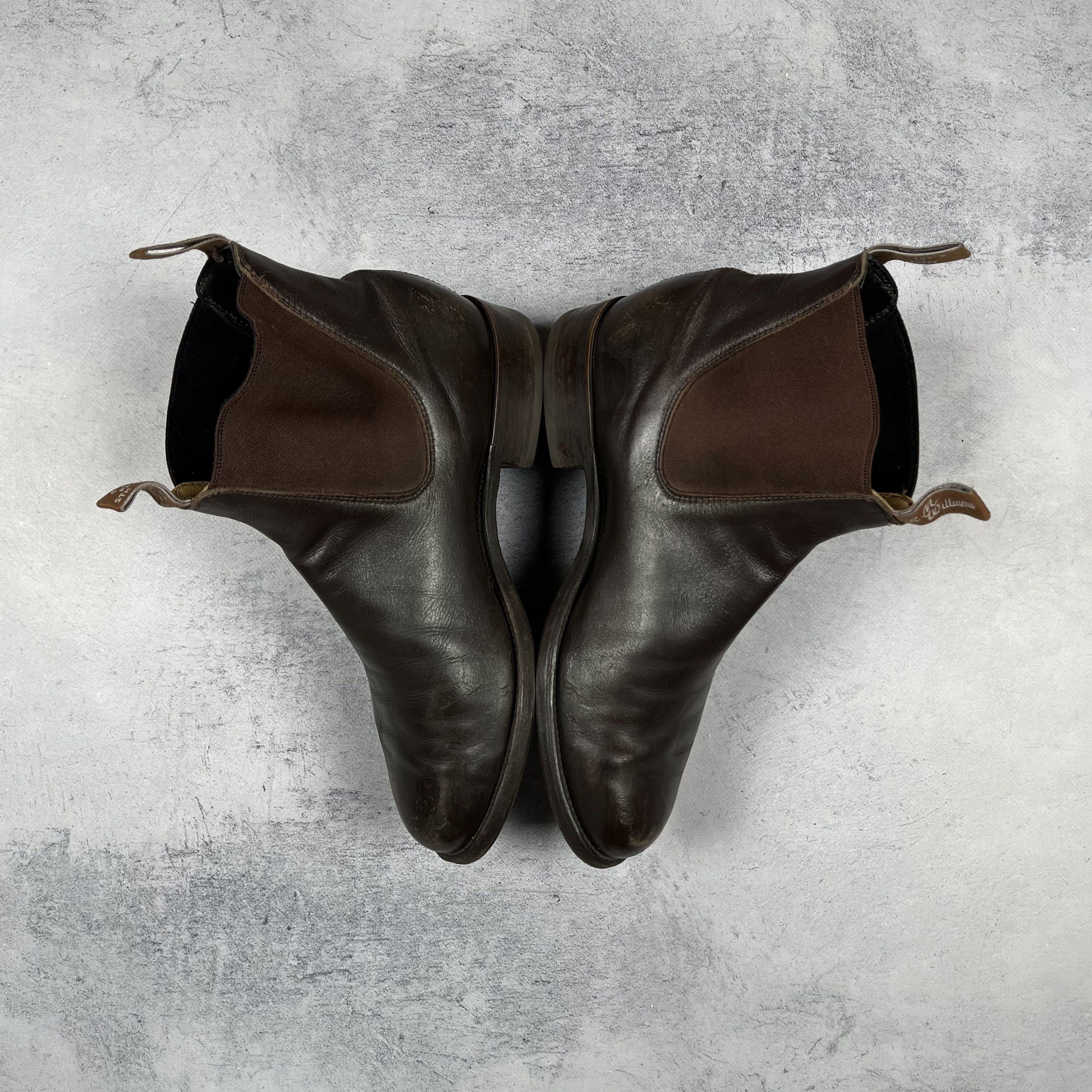 R.M. Williams R.M. Williams Brown Leather Comfort Craftsman Boots Size US 9.5 / EU 42-43 - 4 Thumbnail