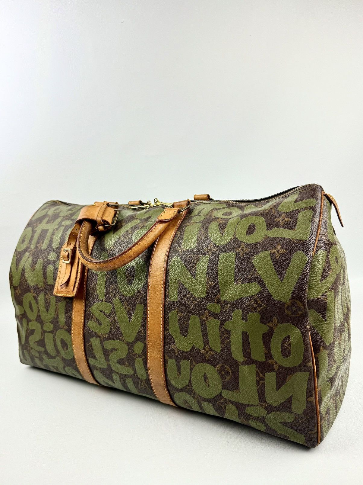 Louis Vuitton × Stephen Sprouse Louis Vuitton - Stephen - SS/01 - Graffiti - Keepall 50 Size ONE SIZE - 2 Thumbnail