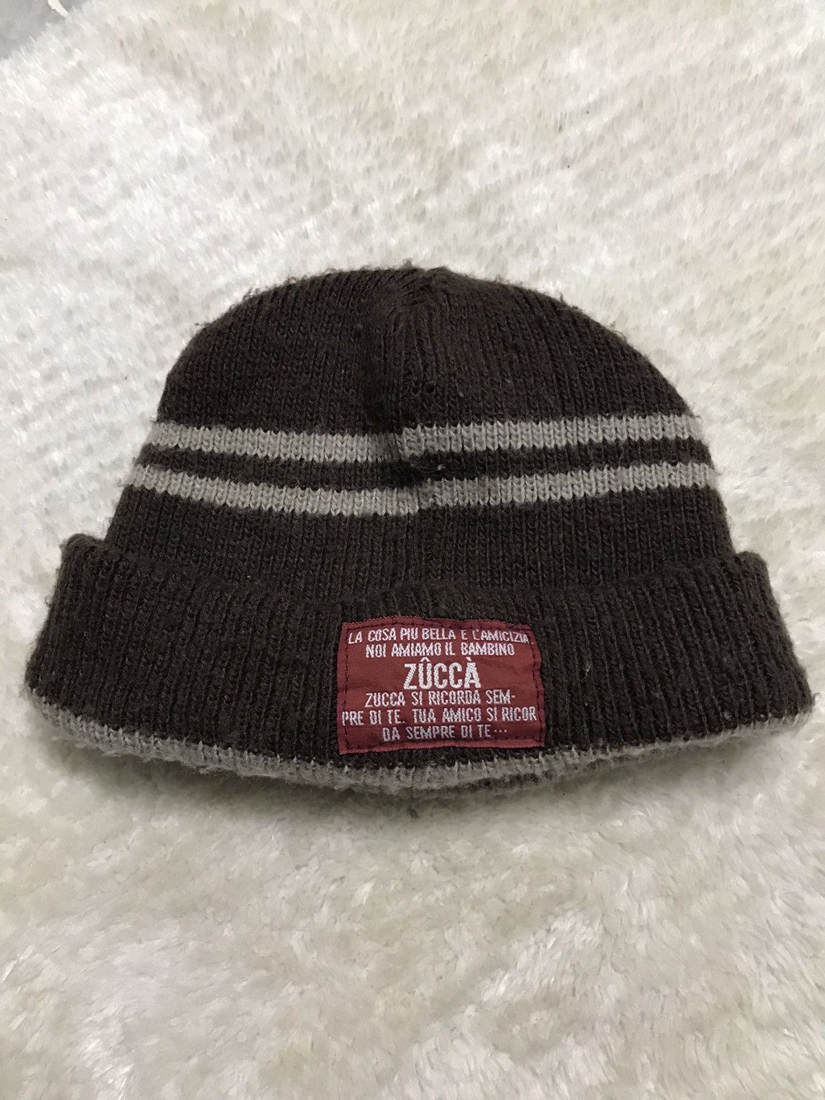 Issey Miyake × Zucca Zucca Beanie Hats Size ONE SIZE - 1 Thumbnail