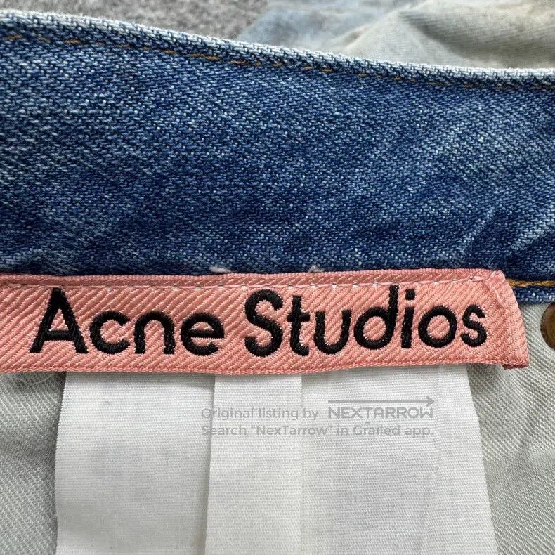 Acne Studios Acne Studios Dyed and Distressed Denim Pants Size US 34 / EU 50 - 4 Thumbnail