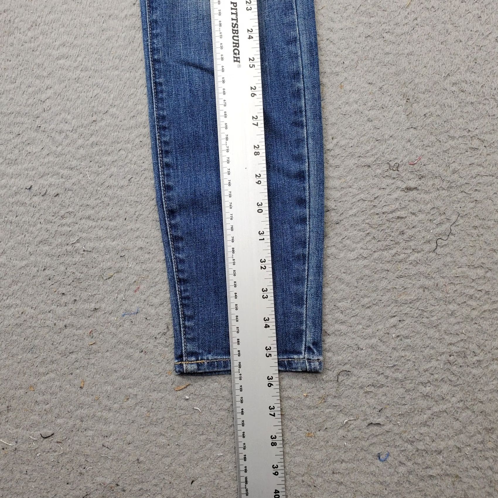 Paige Paige Verdugo Ankle Jeans Womens 27 Blue Denim Distressed 5-Pocket Design Jeans Womens 27 Blue Denim Distressed 5-Pocket Design Size 27" / US 4 / IT 40 - 3 Thumbnail