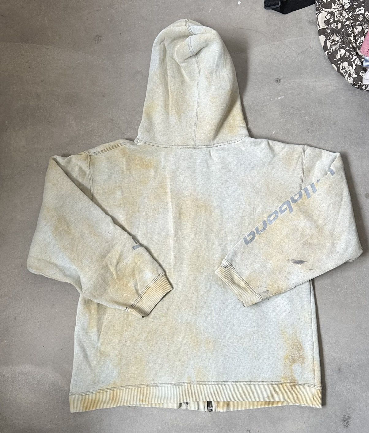 Billabong VINTAGE BILLABONG DISTRESSED HOODIE Size US L / EU 52-54 / 3 - 11 Thumbnail