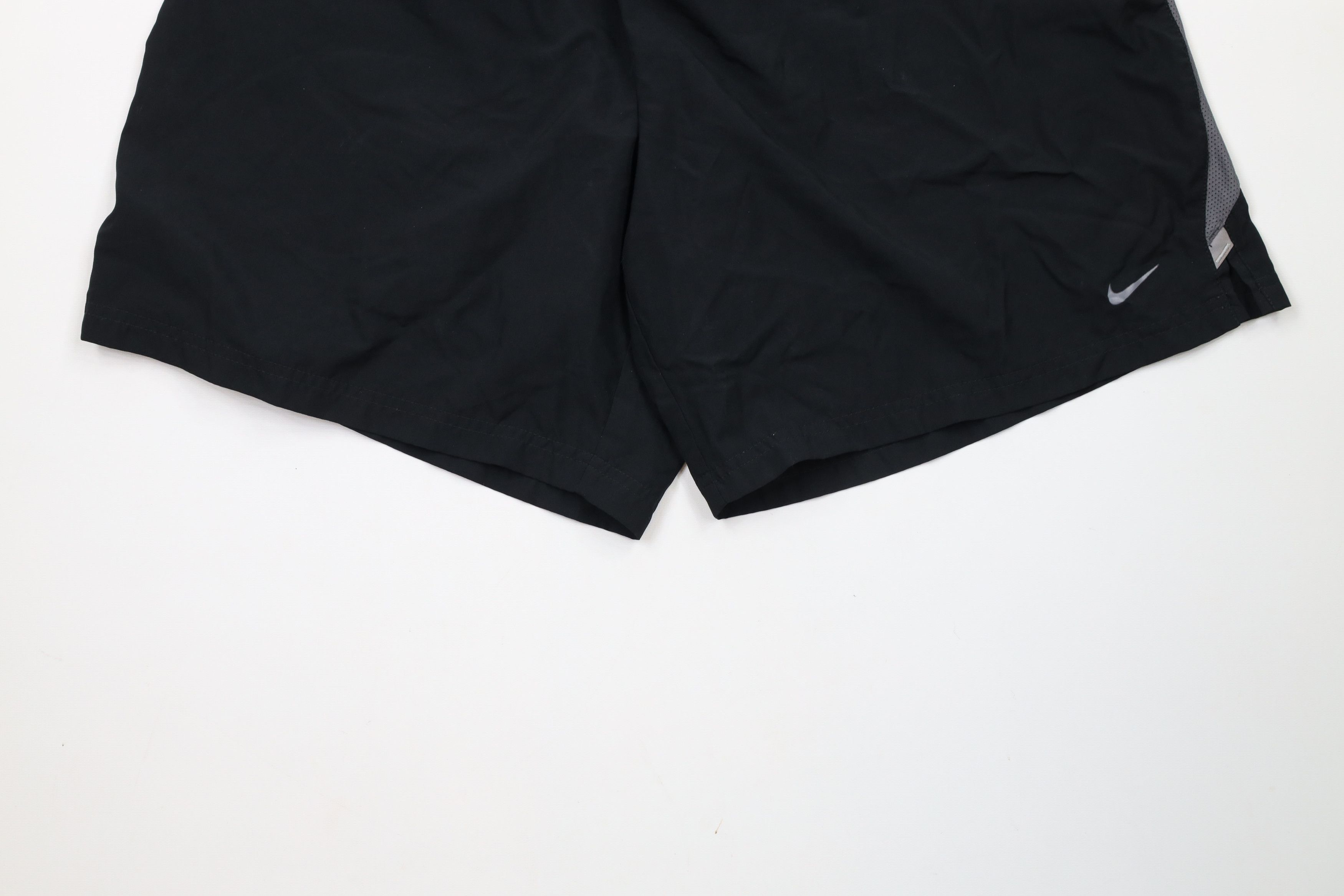 Nike × Vintage Vintage Y2K Nike Travis Scott Mini Swoosh Lined Shorts Black Size US 34 / EU 50 - 4 Thumbnail