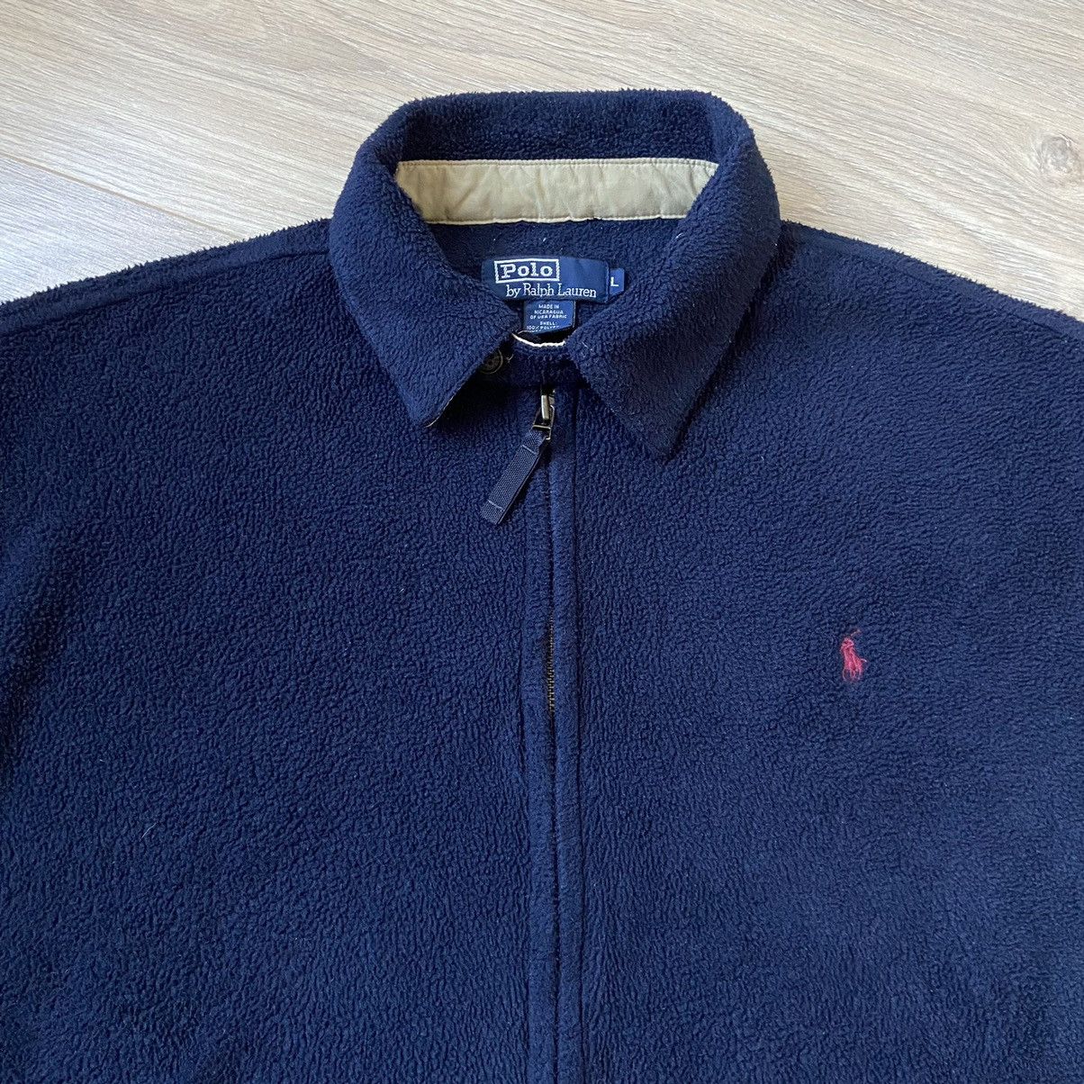 Polo Ralph Lauren × Vintage Polo Ralph Lauren Vintage Fleece Jacket Size US L / EU 52-54 / 3 - 2 Thumbnail