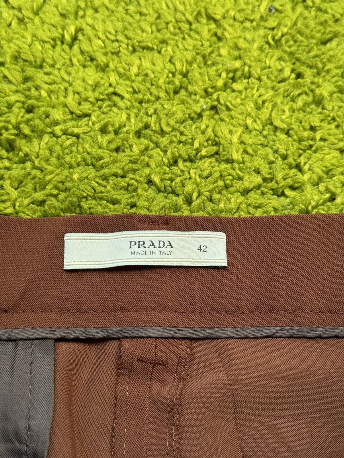 Prada Prada wide leg pants Size 28" / US 6 / IT 42 - 3 Thumbnail