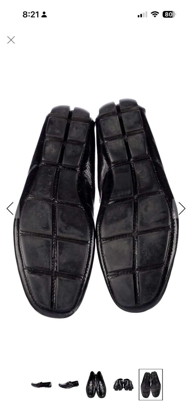 Prada Prada Leather Drivers excellent condition Size US 10 / EU 43 - 8 Thumbnail