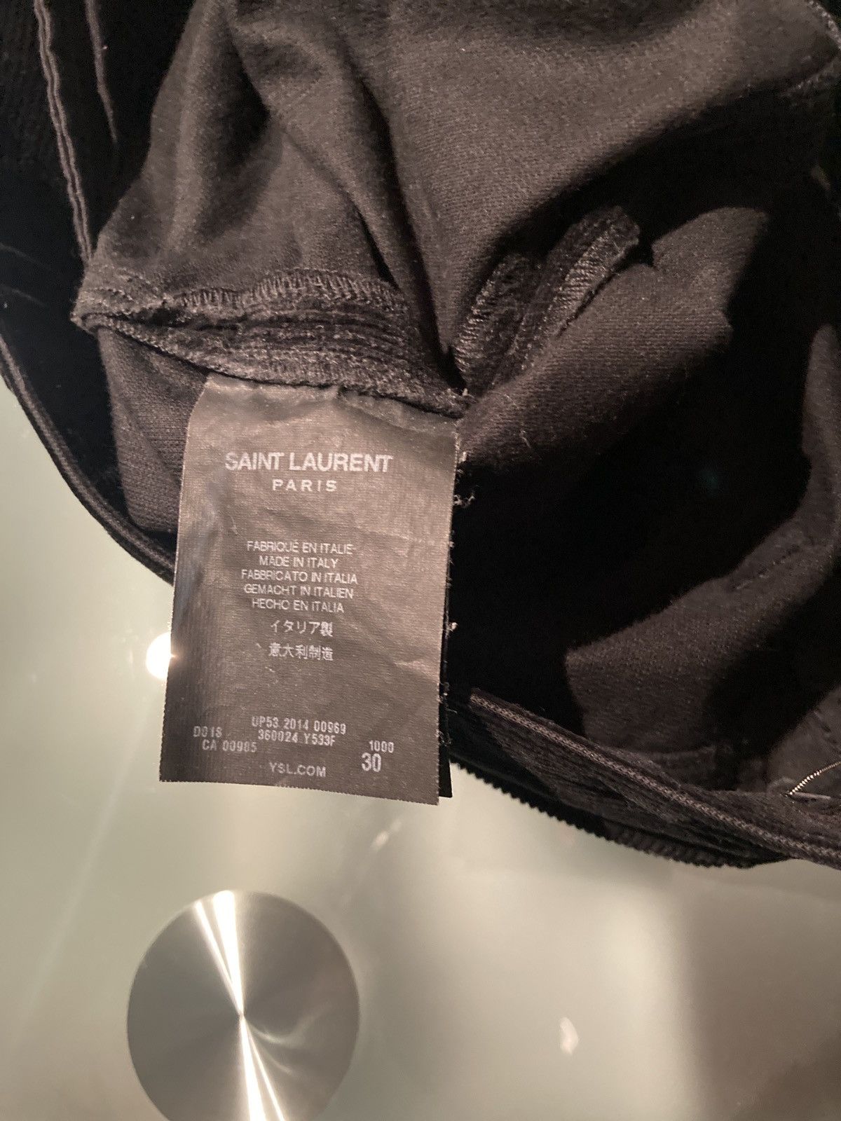 Yves Saint Laurent Corduroy trousers Size US 30 / EU 46 - 2 Thumbnail