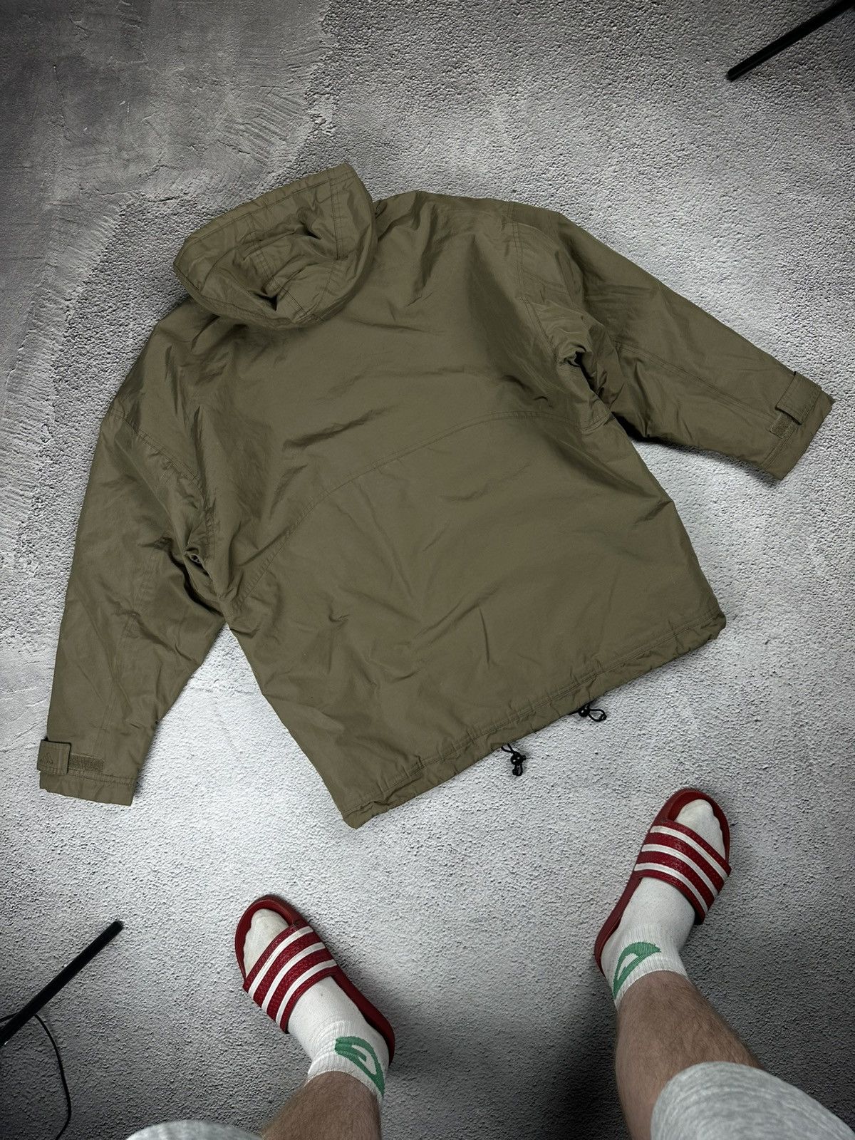 Adidas Vintage Adidas Nylon Jacket Corduroy Nylon Y2K 90s Rare Size US S / EU 44-46 / 1 - 2 Thumbnail