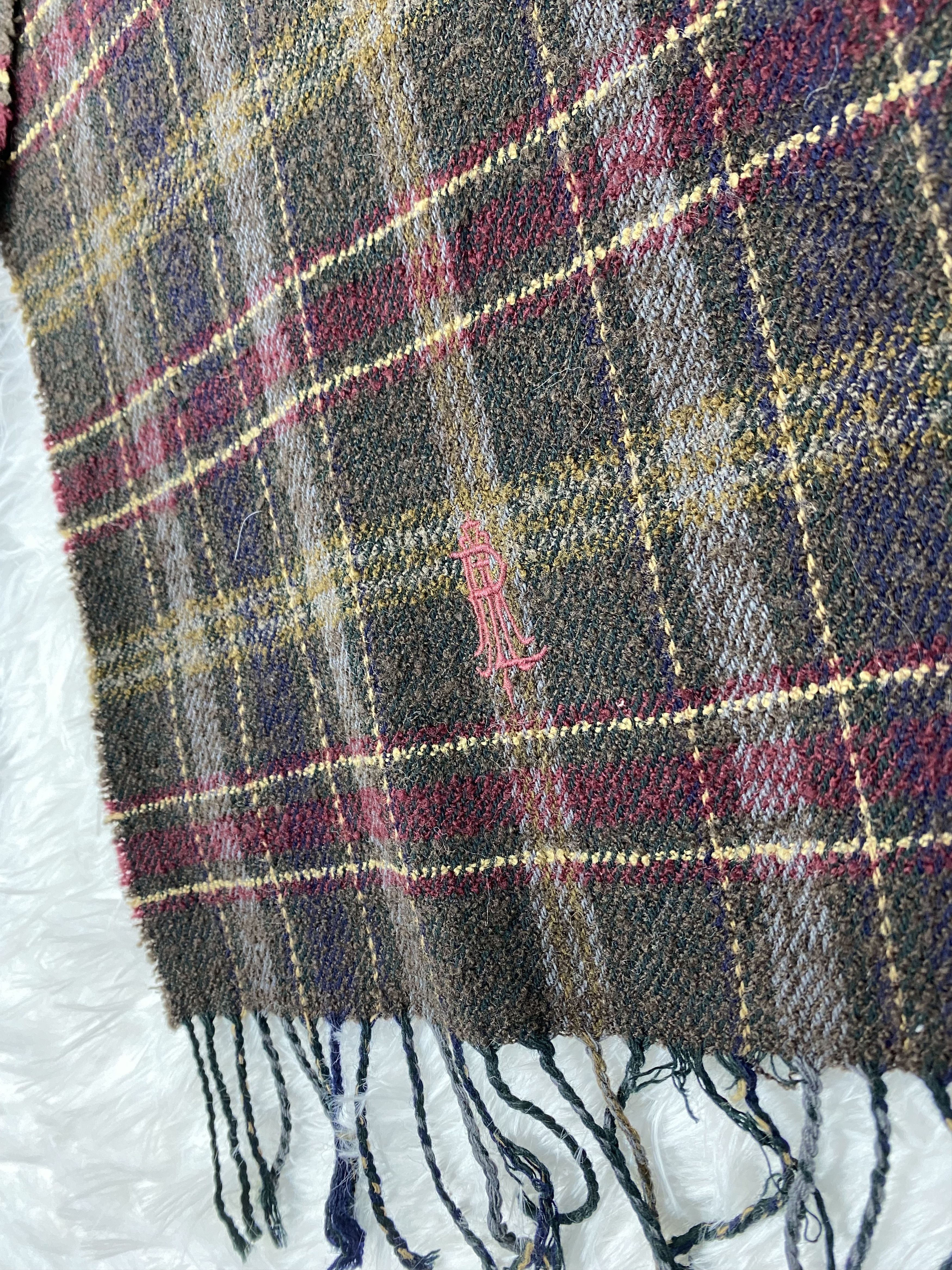 Ralph Lauren Vintage Ralph Lauren Scarf / Muffler Neckwear PM0056 Size ONE SIZE - 4 Thumbnail