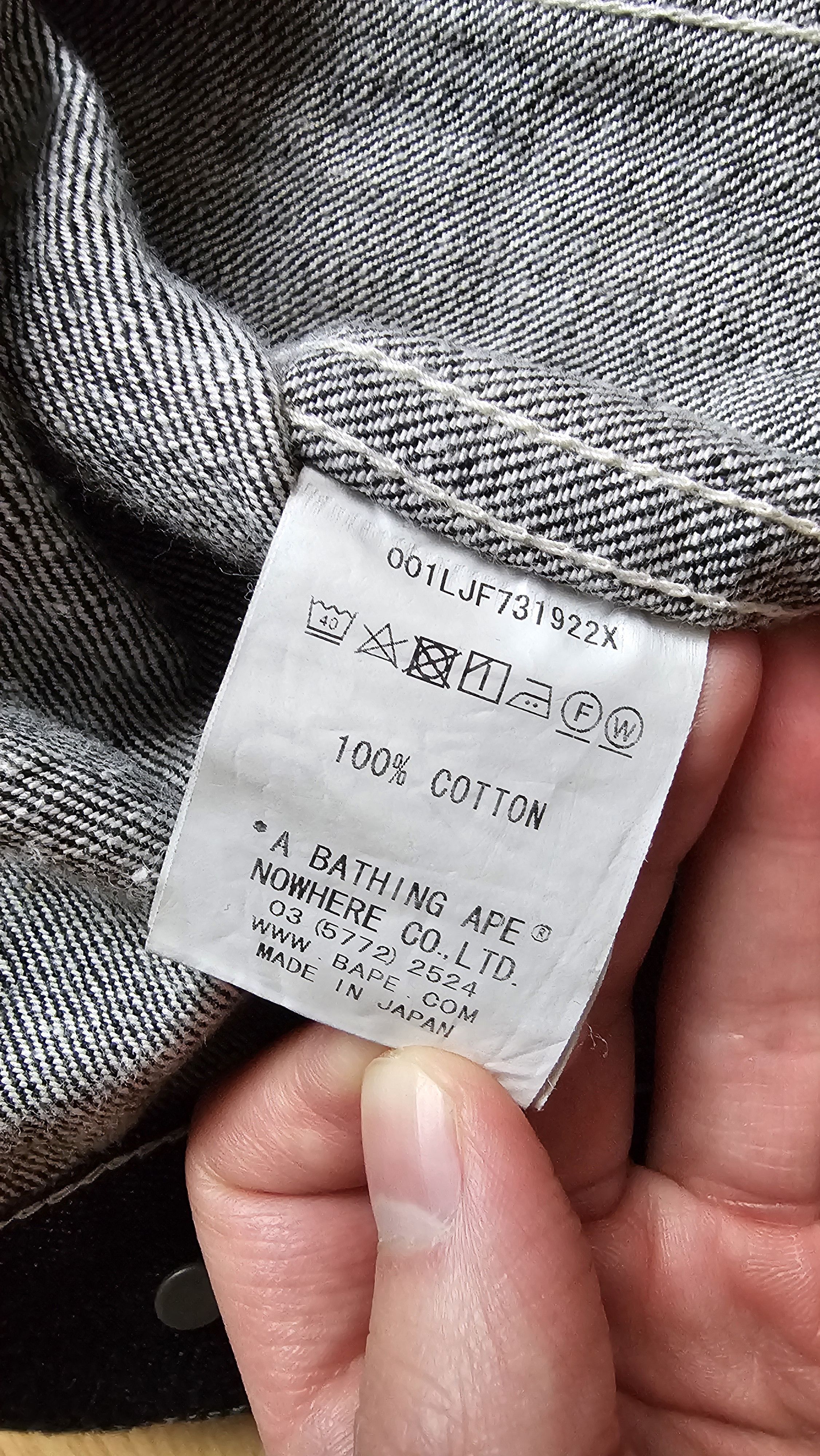 Bape × XO The Weeknd XO Bape Denim Jacket Size US XL / EU 56 / 4 - 10 Thumbnail